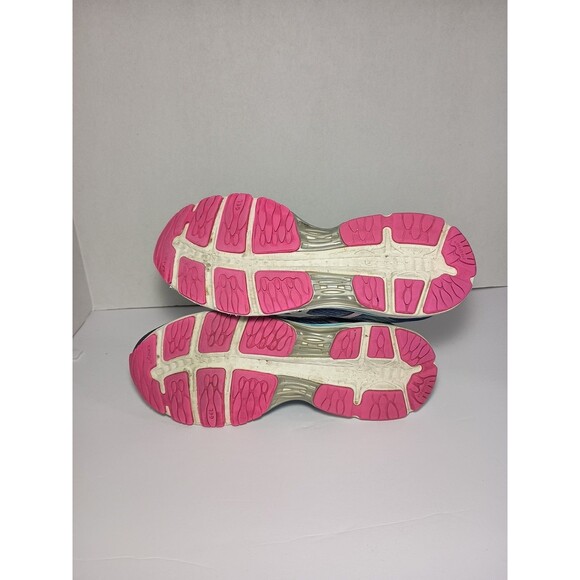 ASICS Gel Cumulus 18 Running Shoes Women's US 9.5 EUR 41.5 Blue Pink Color T6C8N - Picture 8 of 13